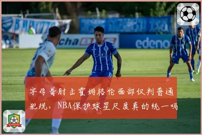 字母哥肘击霍姆格伦面部仅判普通犯规,NBA保护球星尺度真的统一吗?